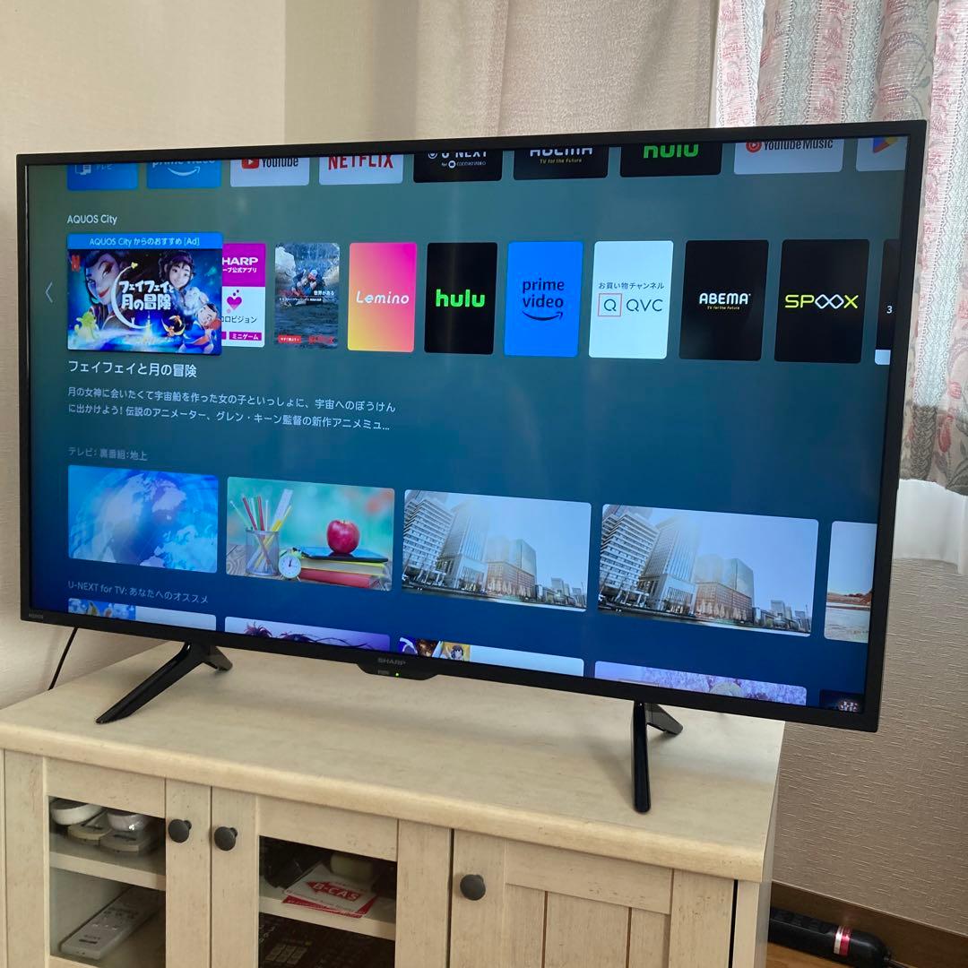 SHARP AQUOS 4T-C42DJ1 4K 2023年製 美品