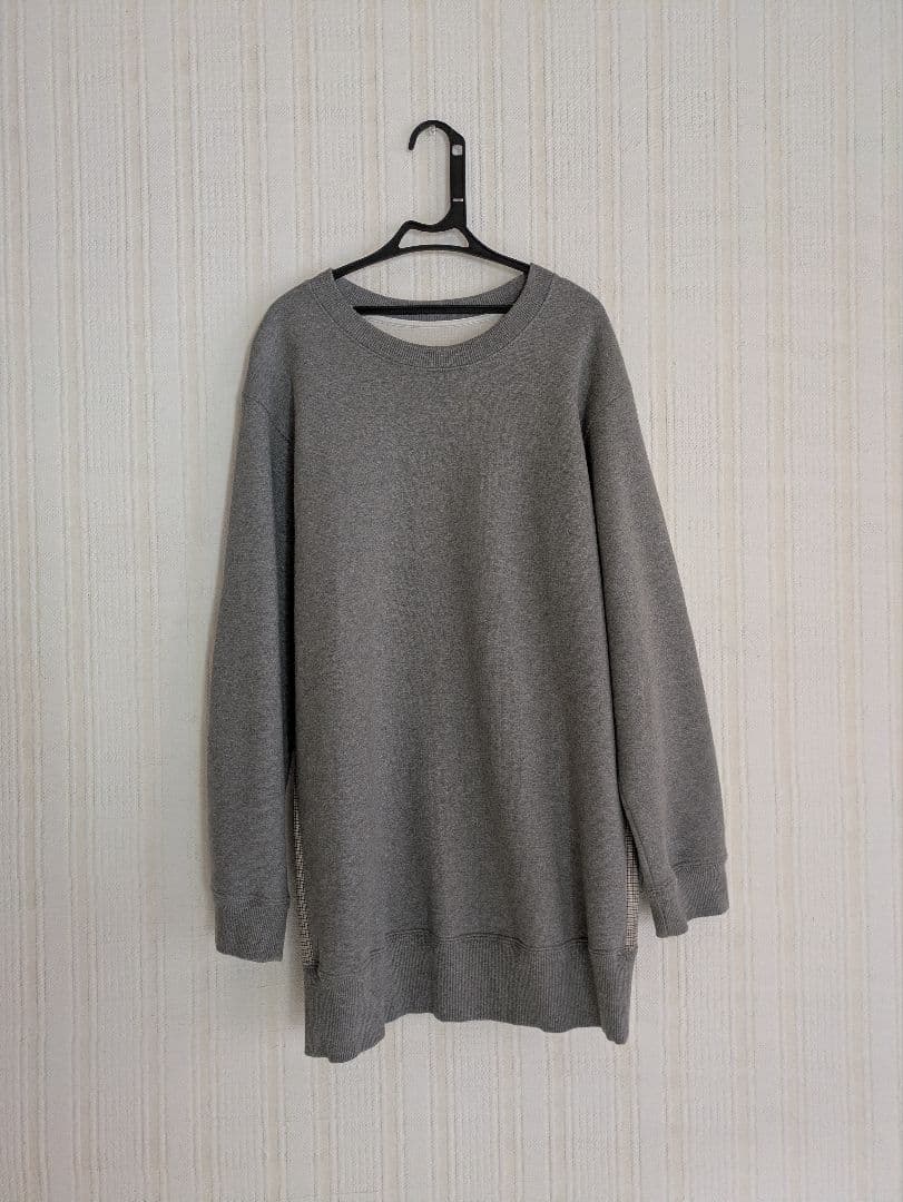 MM6 Maison Margiela　バックチェックスウェット