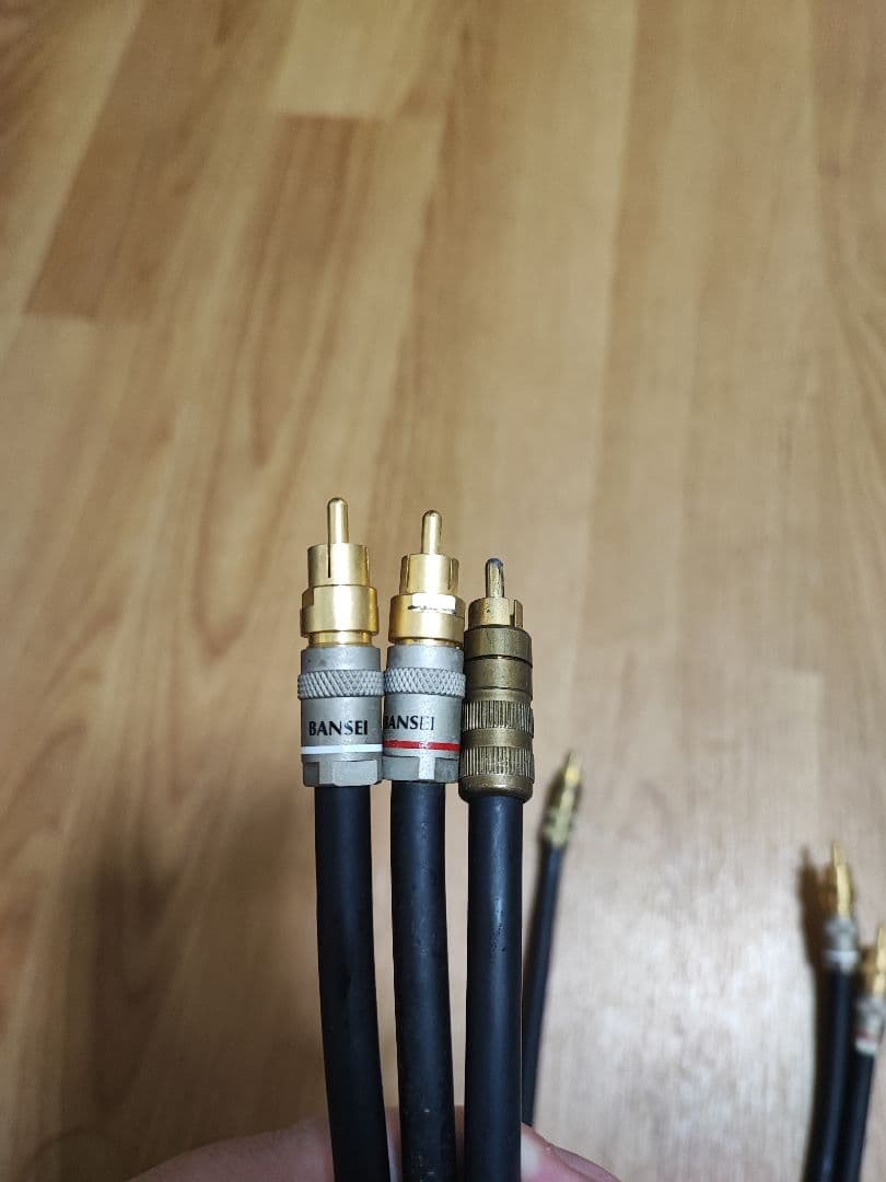 さらに値下◇希少オーディオケーブル6本◇PCOCC.MOGAMI.Hitachi