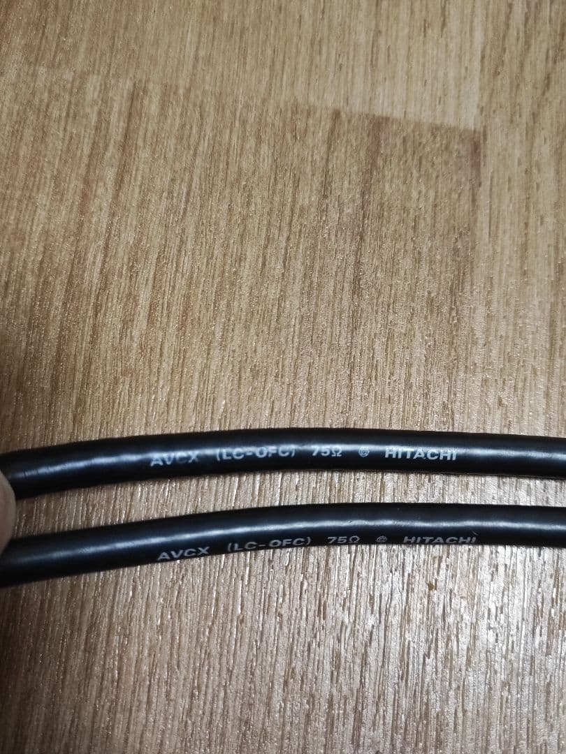 さらに値下◇希少オーディオケーブル6本◇PCOCC.MOGAMI.Hitachi