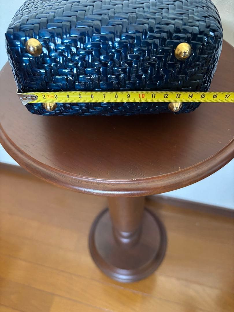 ☆capafカゴバック handmade in ITALY ネイビー