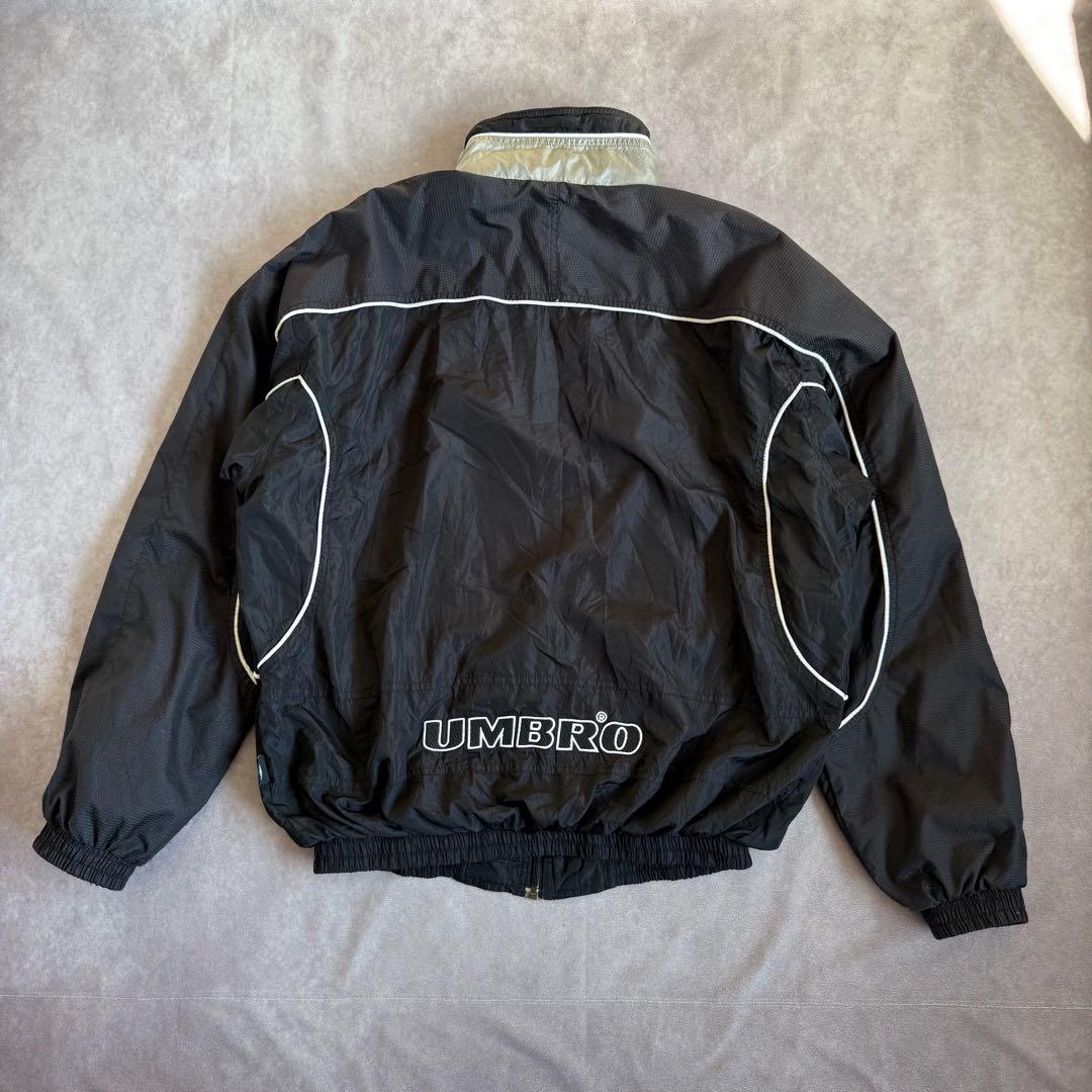 90s アンブロ ナイロンジャケット テックファッション L 短丈