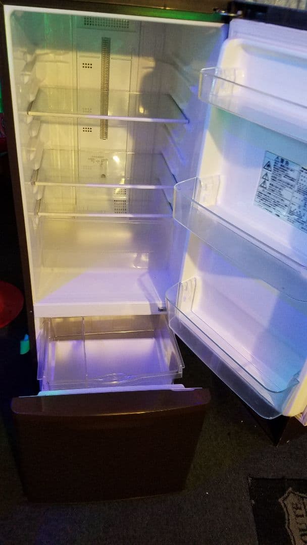 ２ドア冷蔵冷凍庫