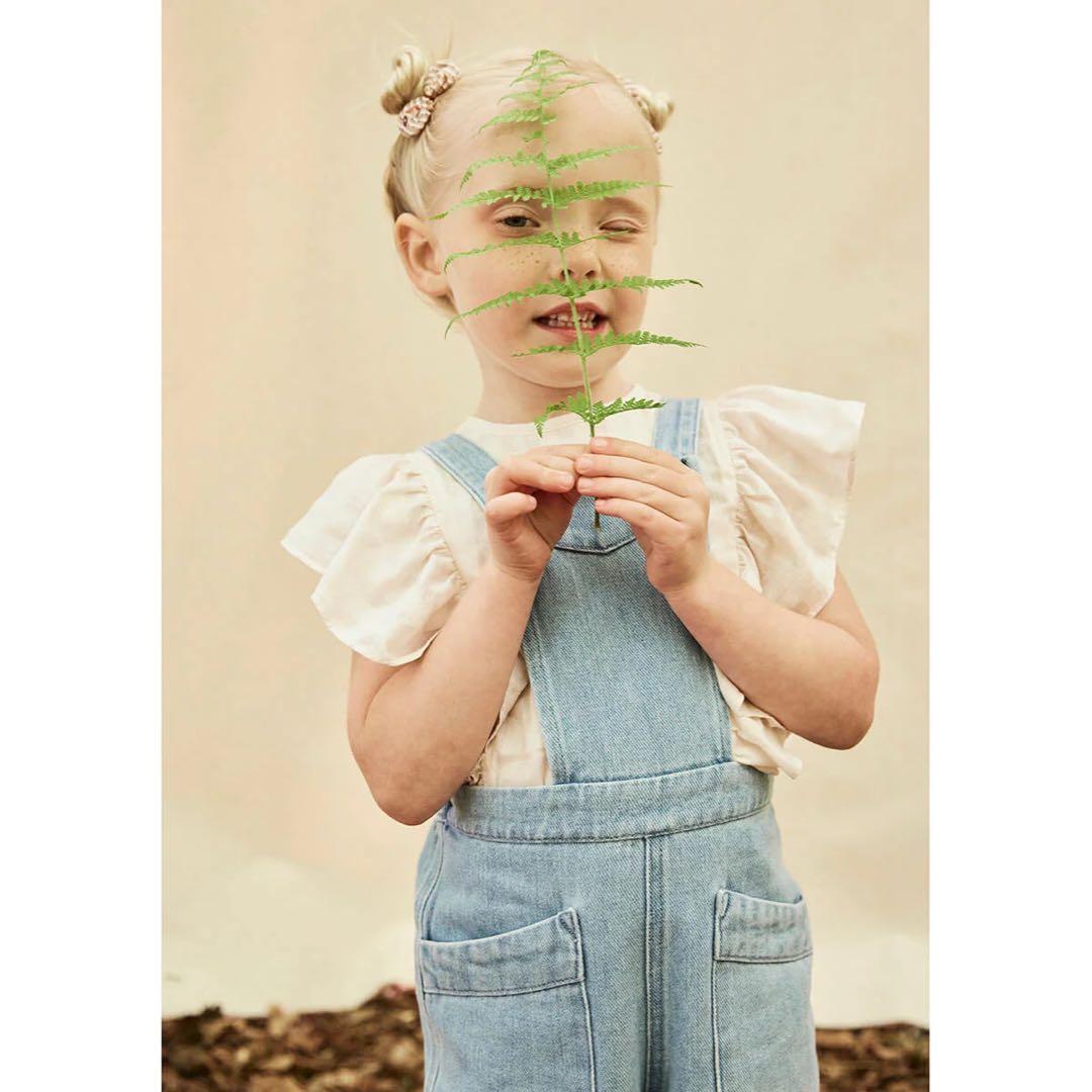 ロンパース・カバーオール soorploom Charlie shortall denim 2y