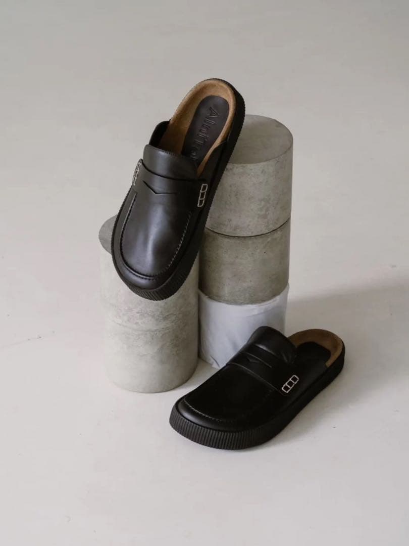 【新品未使用】AlniTak BIO MULE LOAFERローファー41サイズ