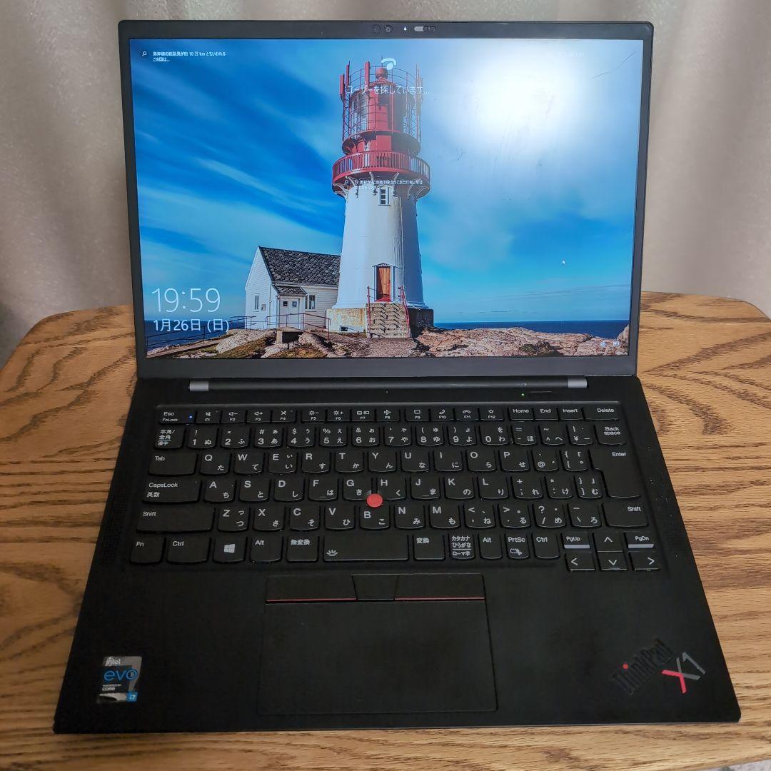 Windowsノート本体 ThinkPad X1 Carbon Gen9 core-i7 16GB 1TB