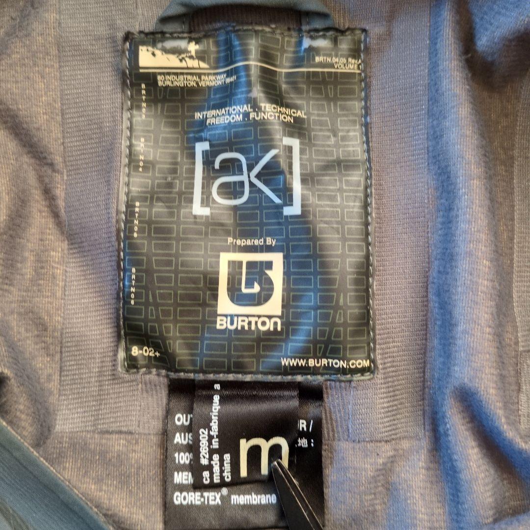 Burton ak　GORE-TEX 　 ジャケット M　カーキ