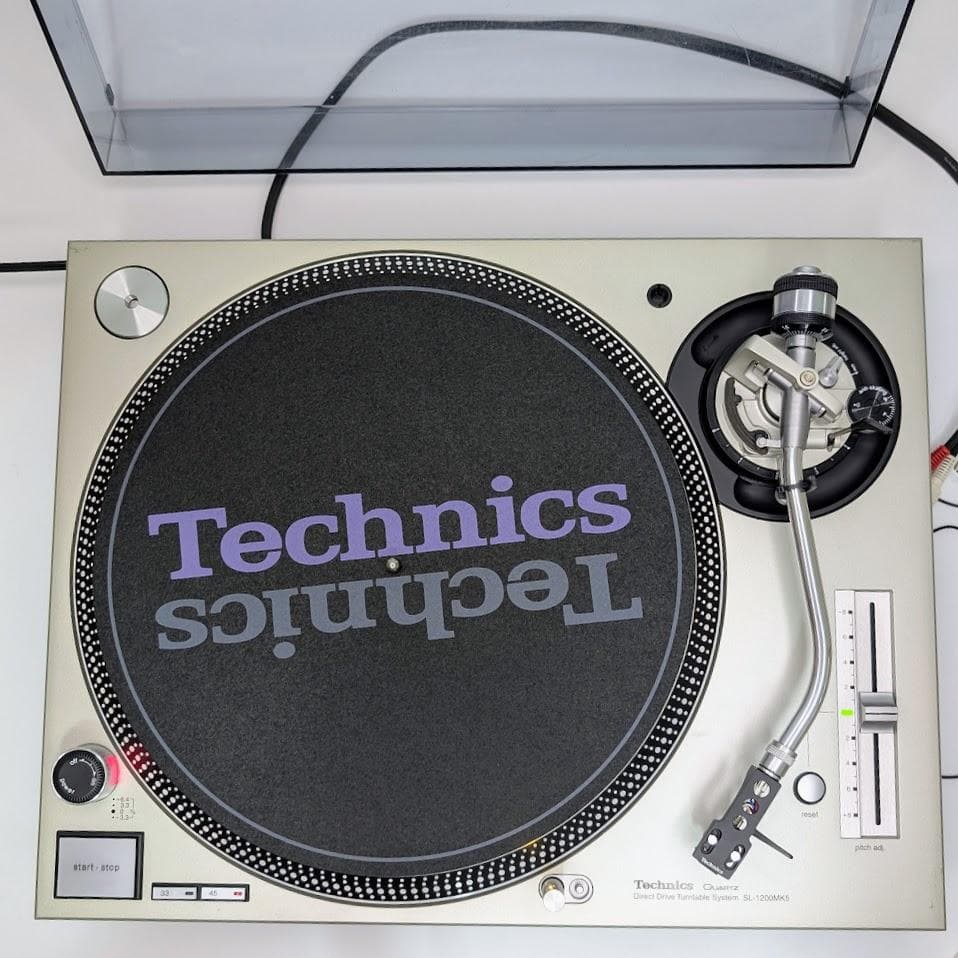 Technics SL-1200MK5＋Shure M44G 付属品取説有 美品