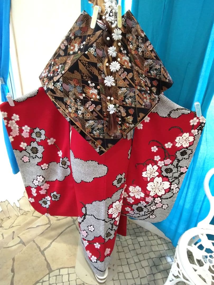 【専用です‼️】振袖フルセット、正絹絞り振袖、成人式、ガード加工