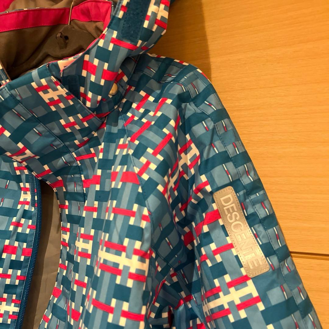 デサント ガールズ スキーウェア 1回使用 160cm 調節可