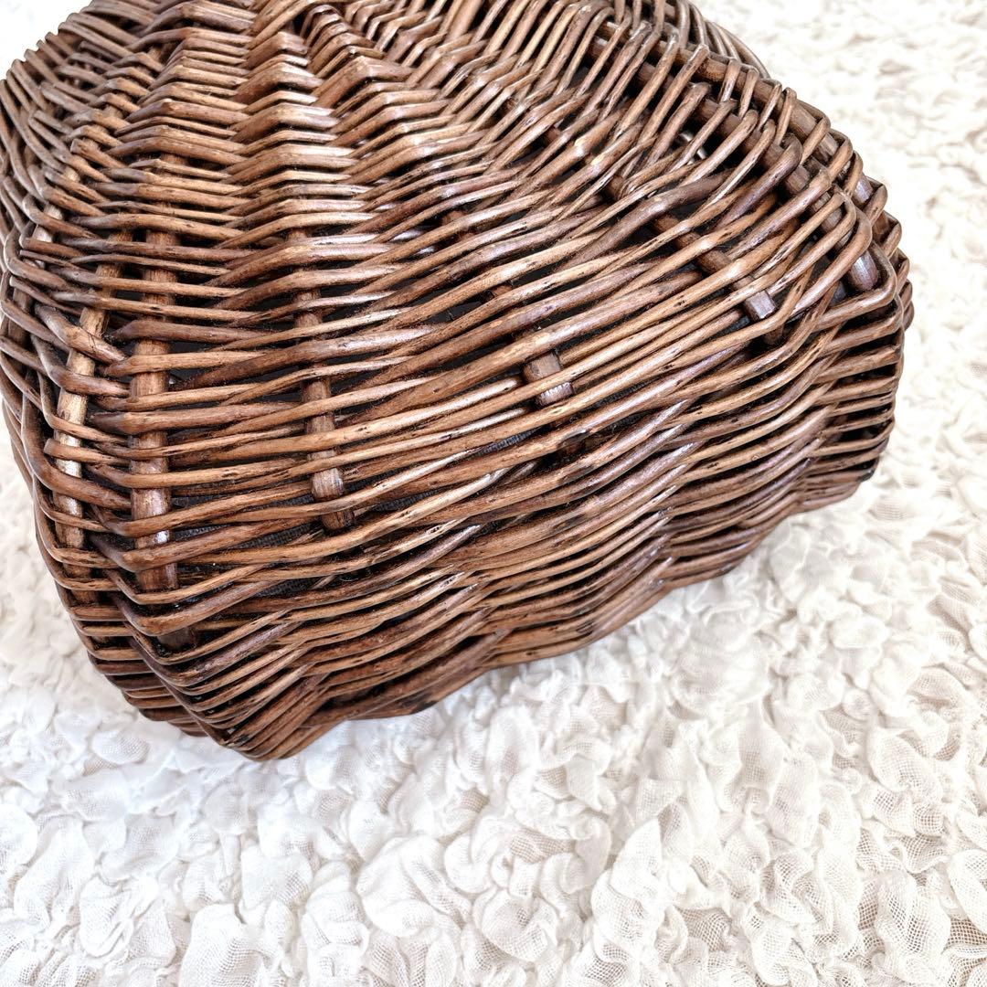 Pale Jute weekend basket Large カゴバッグ