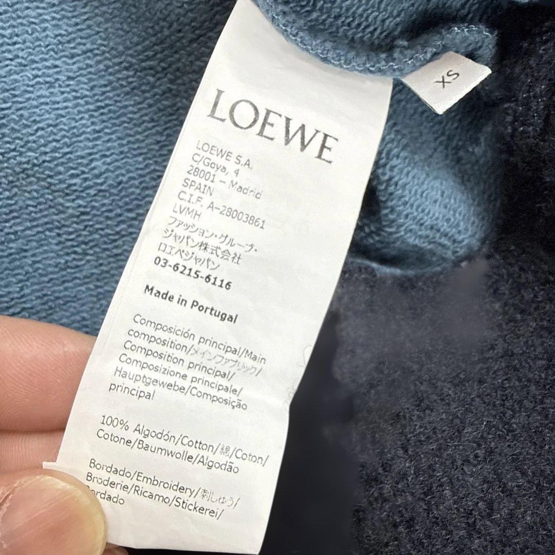 ロエベ　訳あり　アナグラム　エンブロイダリースウェット　XSサイズ