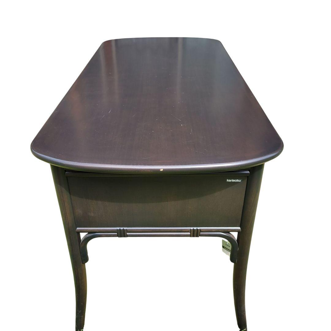 【極希少】カリモク Karimoku 高級デスク 書斎デスク 引き出し