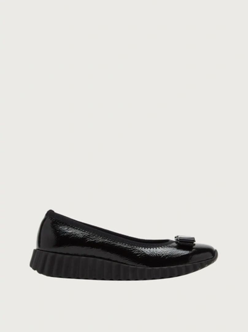 Salvadore Ferragamo POLLYメタリックブラウン5 1/2C