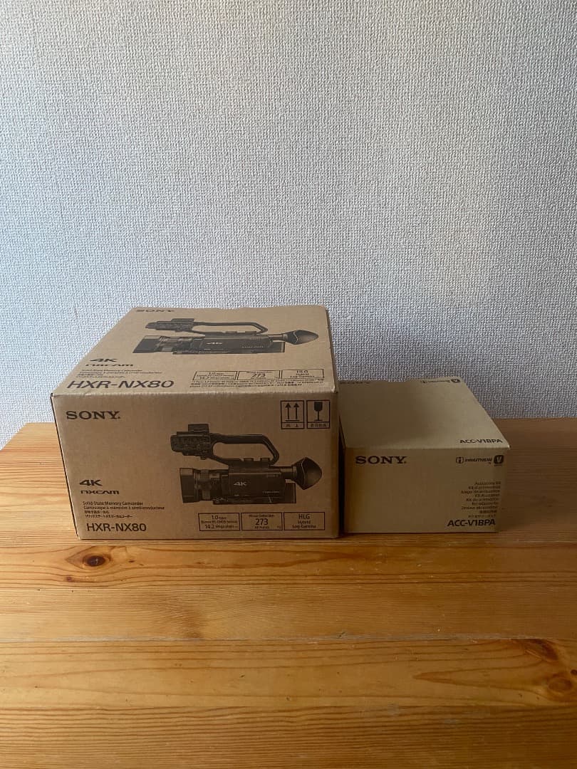 【極上品】通電6×10H_SONY HXR-NX80