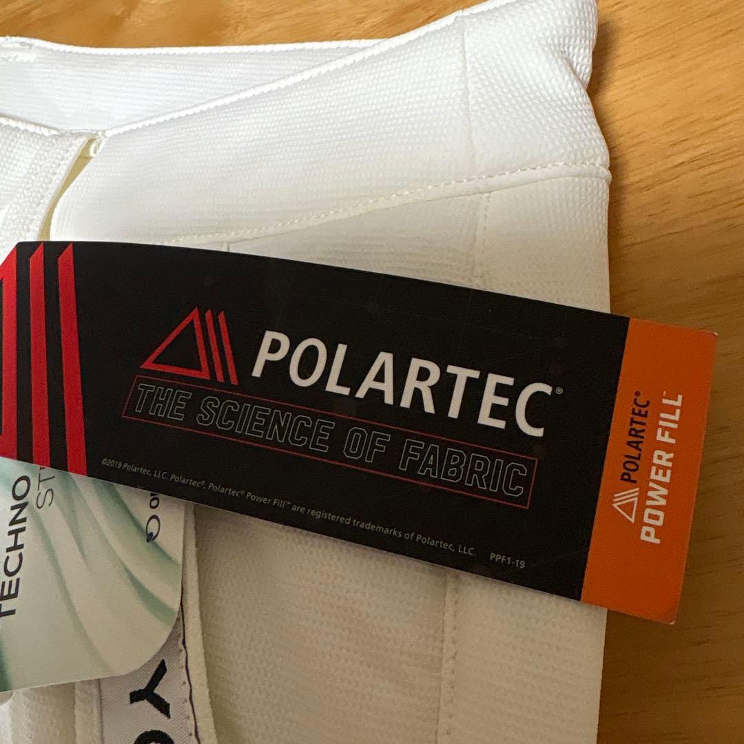 PEARLY GATES 中綿入れ防寒　ダウンレディースストレッチパンツ白ゴルフ