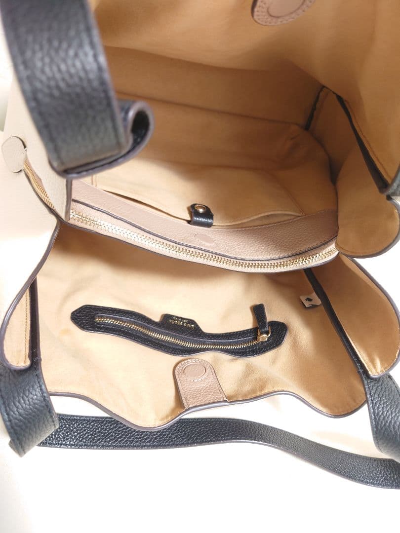 kate spade ノット カラーブロック ラージ ショルダーバッグ