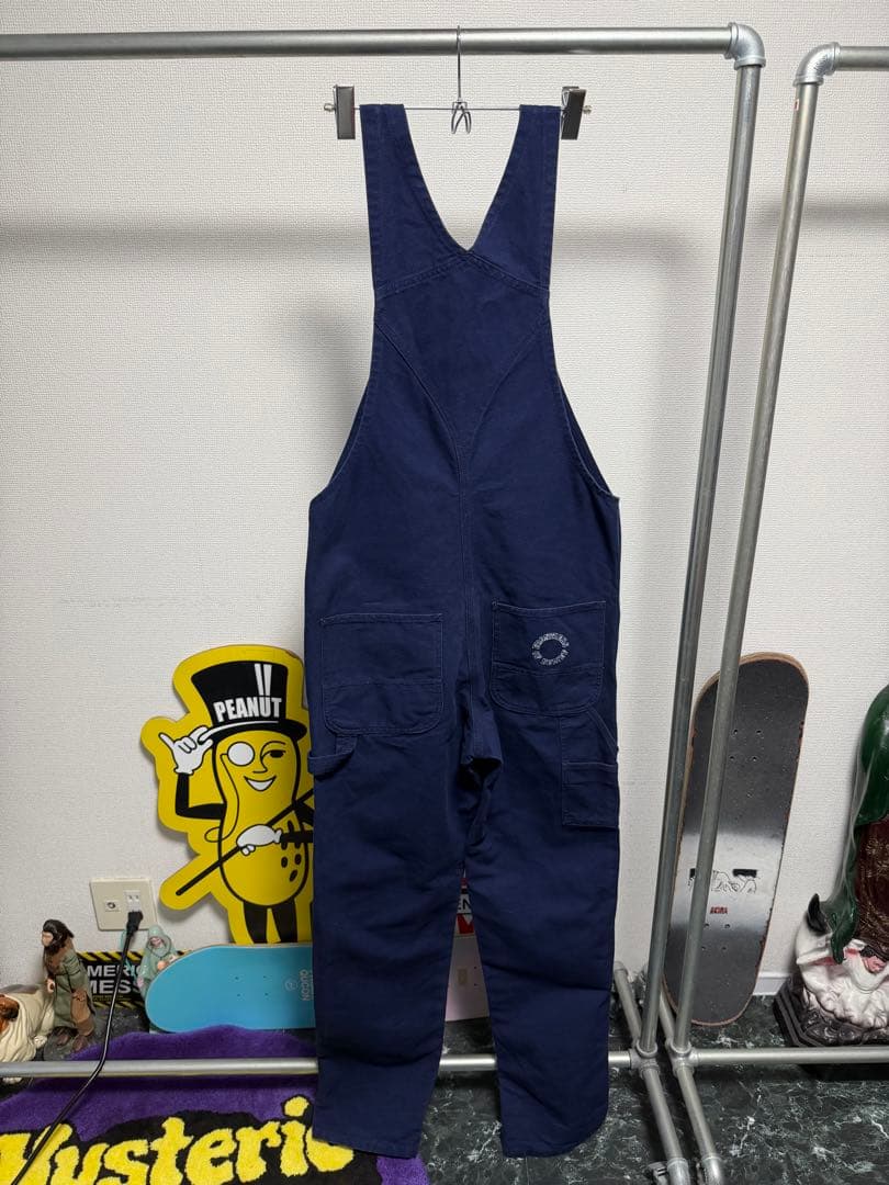 CARHARTT X BRAINDEAD オーバーオール　サロペットパンツ　S