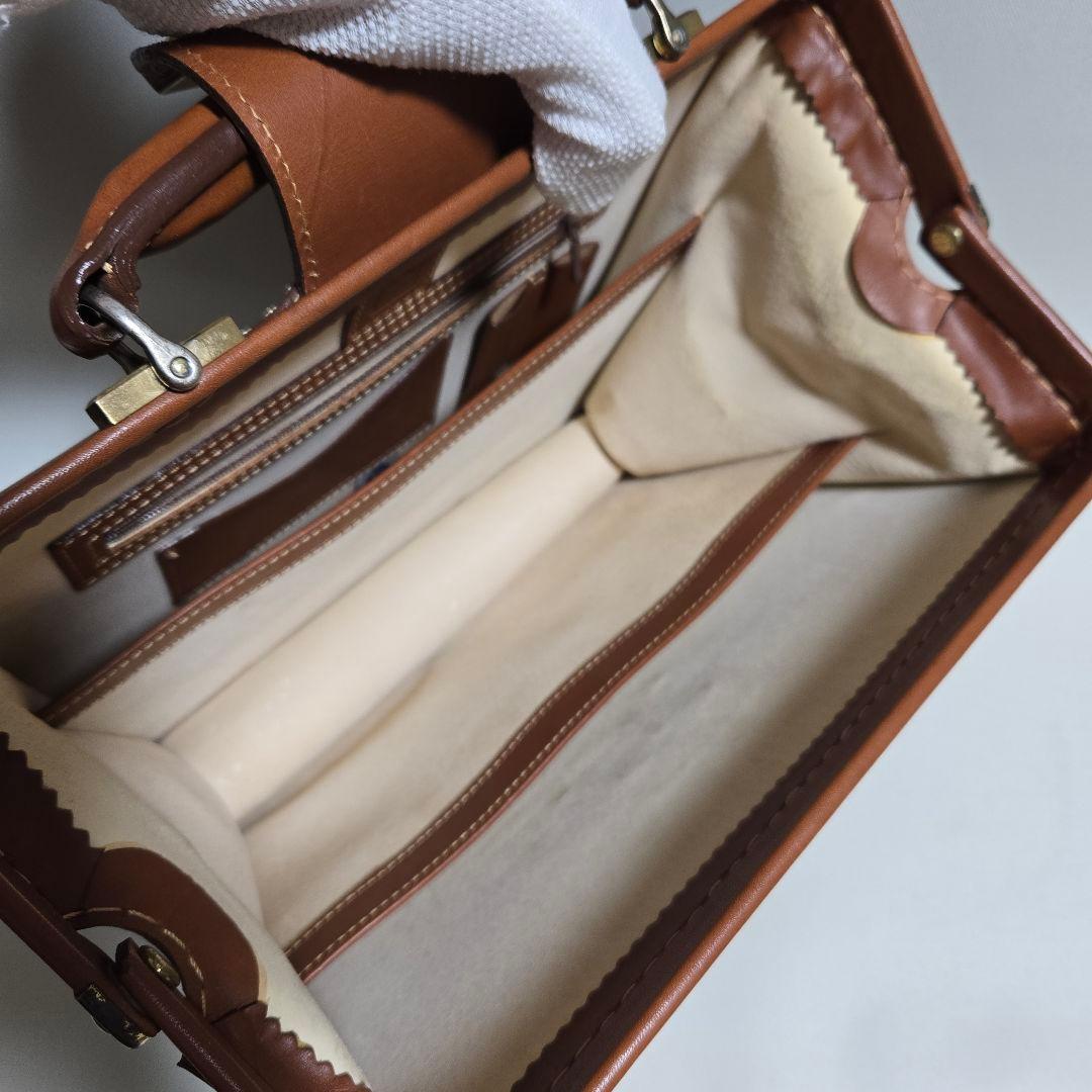 ★激レア★土屋鞄 旧ロゴ ミニ 鍵付きドクターバッグ　ボストンバッグ