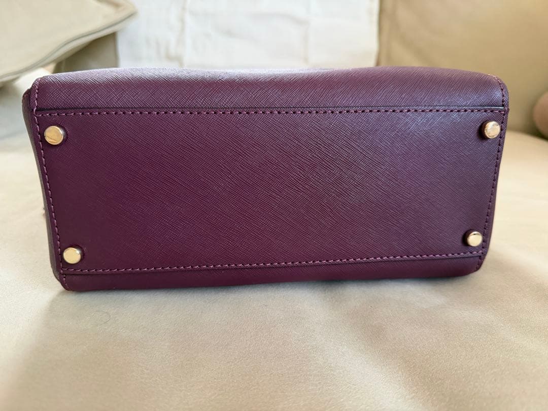 【kate spade】 パープル ショルダーバッグ