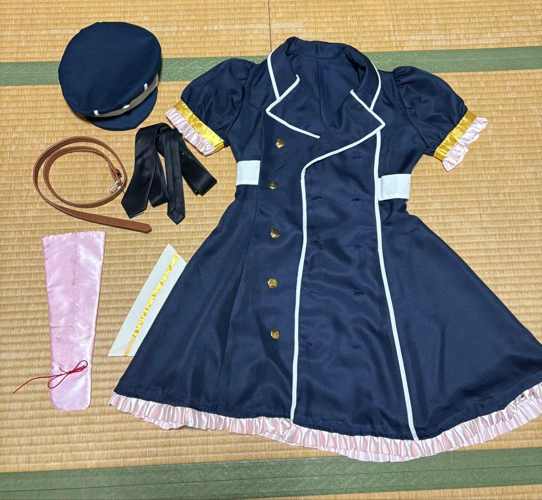 【手作り品・2点セット】刀剣乱舞 乱藤四郎 通常・極 コスプレ衣装