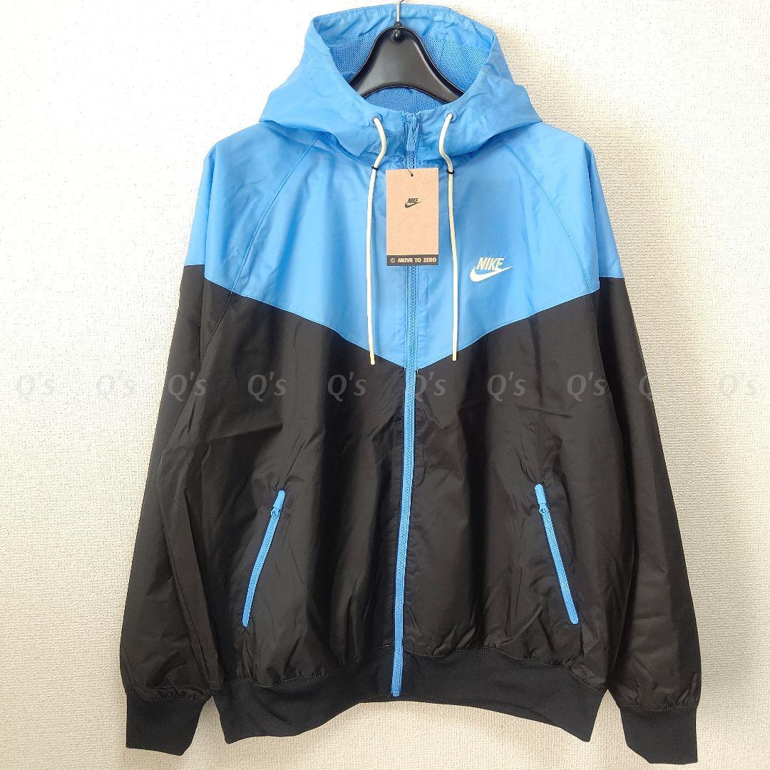 ナイキ UJ ナイロンジャケット アウター パーカー フーディ BL 新品 L