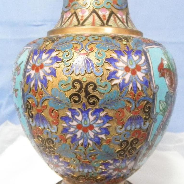 中国七宝焼き壺 #30