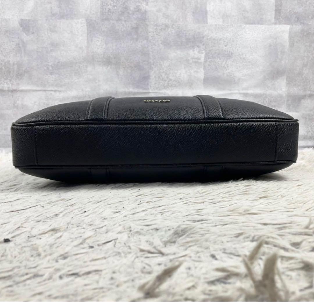 コーチ レザー A4 ビジネス 2WAY メトロポリタン ブラック