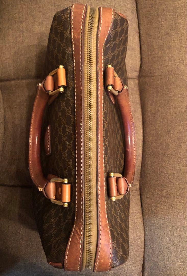 み*る様 OLD CÉLINE バッグ ミニボストン マカダム柄