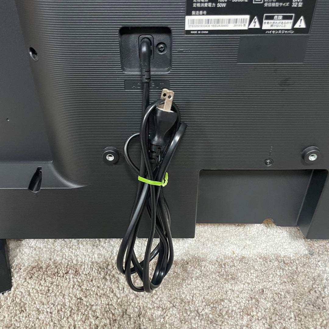 都内23区送料無料✨ハイセンス✨ 32インチ液晶テレビ　32K30 2019年製