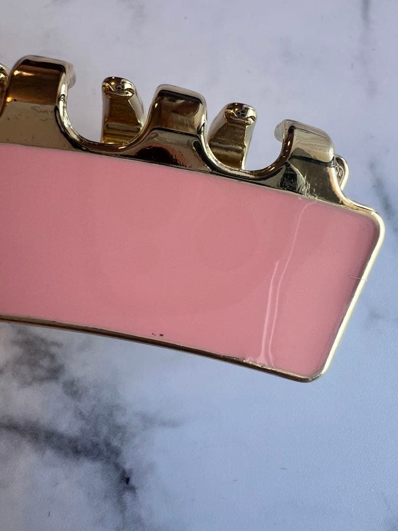 フランスラックス　エナメルキャスケード　ピンク