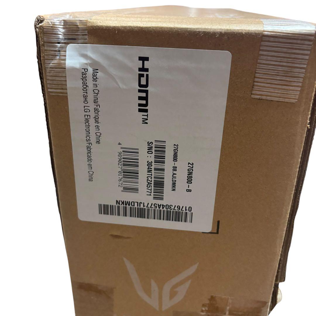 LG UltraGear 27GN800-B 27インチ ゲーミングモニター