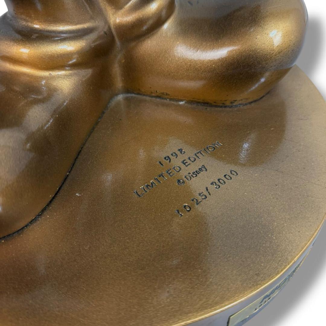 【希少品】Disney ミッキー ブロンズ像 3000体限定 約1998年