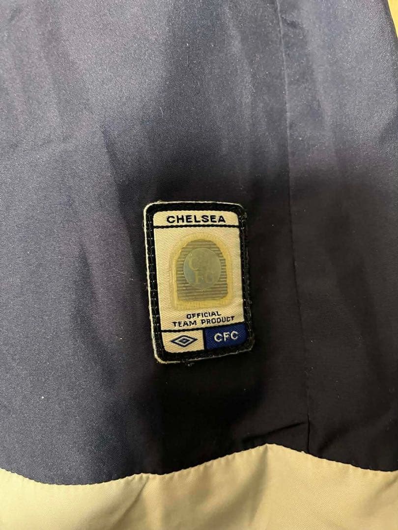 レア　00s チェルシー　アンブロ　ハーフジップナイロンジャケット　古着