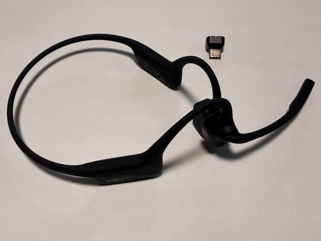 Shokz OpenComm2 UC 2025 Upgrade 骨伝導ヘッドホン