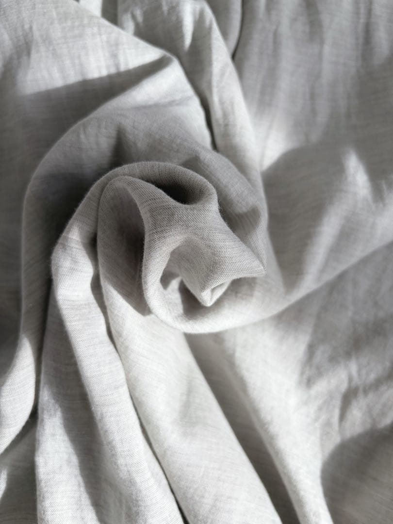 パドカレ pas de calais ▲∵゜コットンウールシャツ　ちび襟　日本製