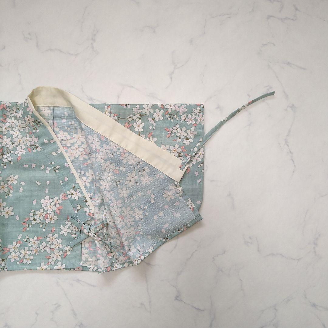 ベビー袴　70-80cm　ハンドメイド　お食い初め　百日祝い