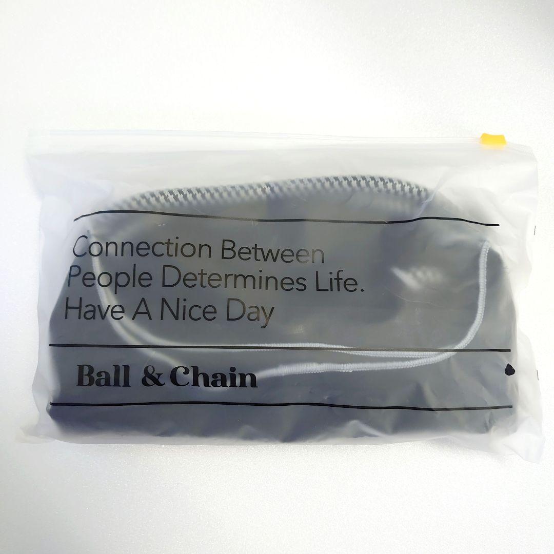 匿名配送☆未開封 Ball&Chain ピカチュウ　ポケモン ブラック Ｌ