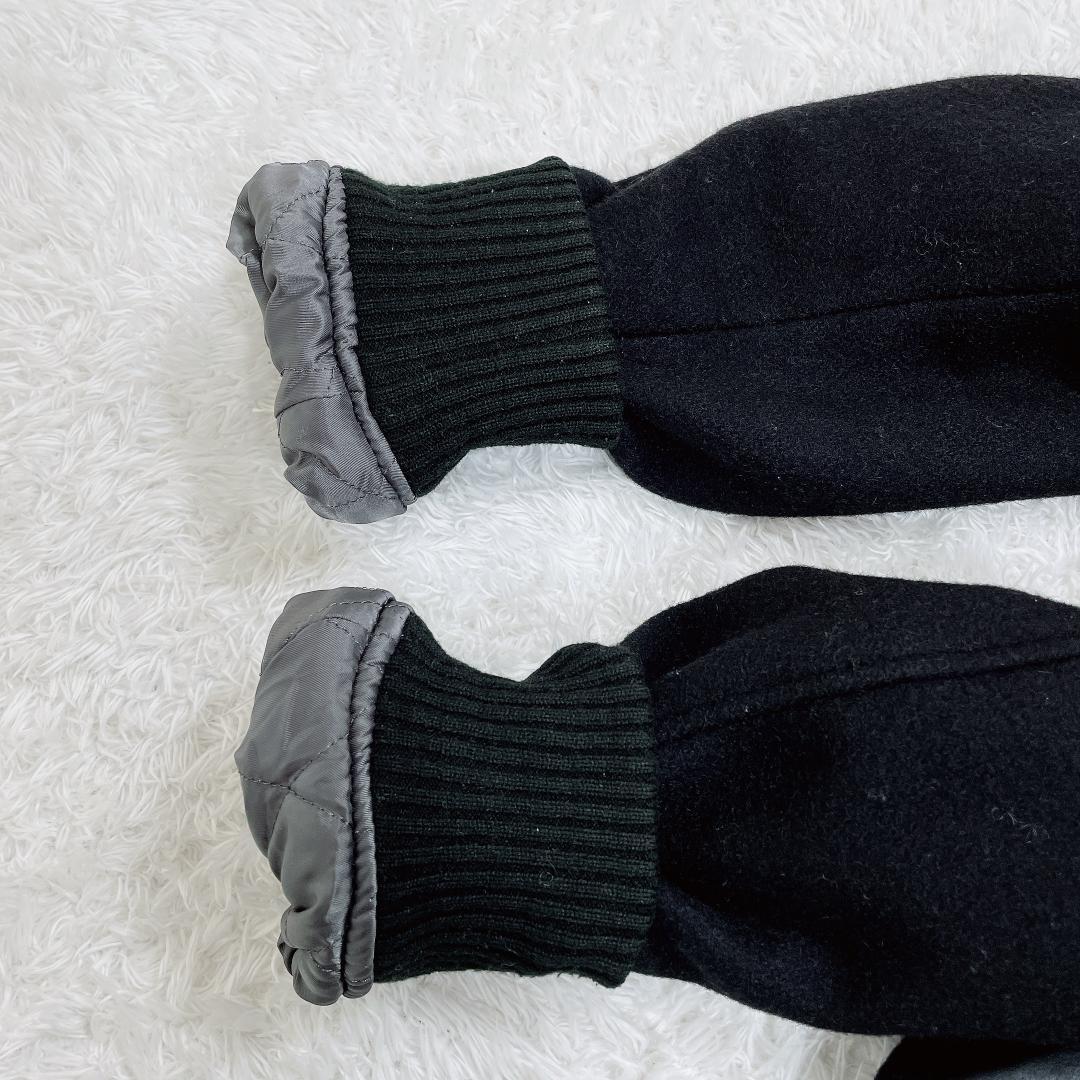 ショット Schott Rod 刺繍 メルトンスタジャン ネイビー S