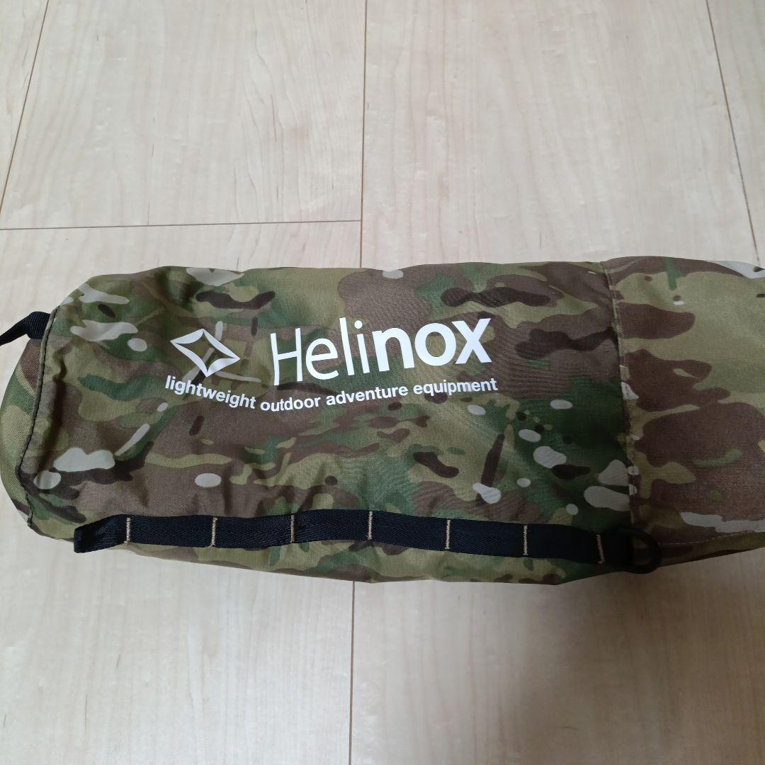 美品　Helinox ヘリノックス　サバンナチェア　カモ柄