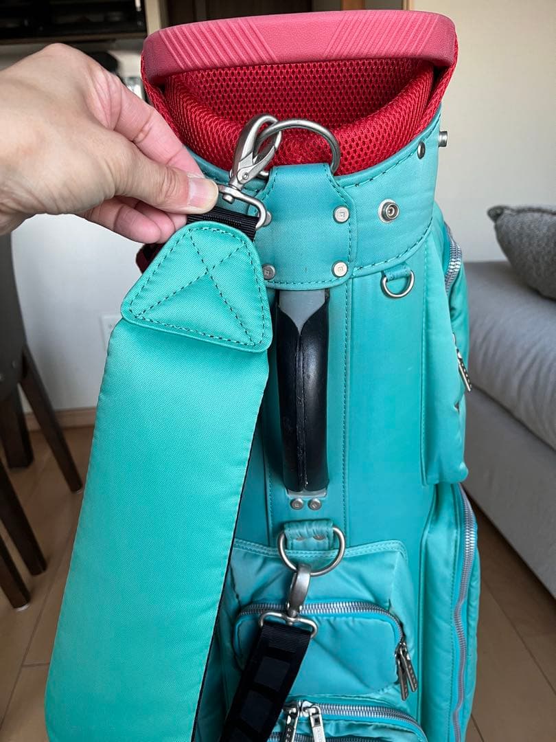 大人気良品ONOFF オノフ カートキャディバッグ 9型軽量メンズ　レディース