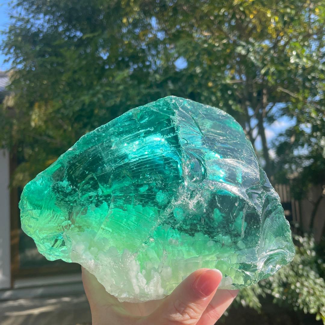 お値下げ　美品　アンダラクリスタル　インドネシア産　3026g