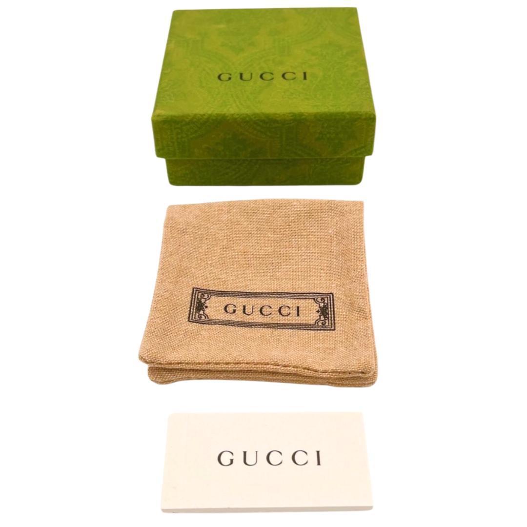 グッチ 925 インターロッキングG アラベスク キーリング シルバー 銀 Ag