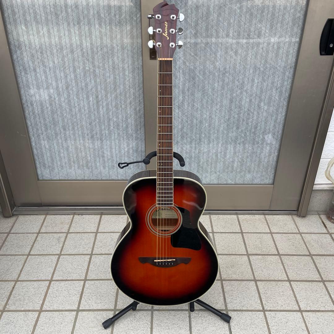 JemesアコースティックギターJF400/WBS 美品 送料無料