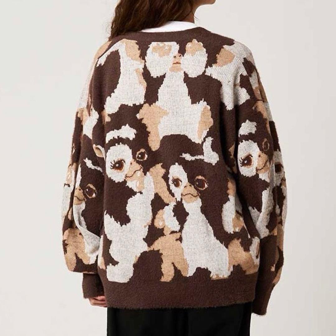 M ハニカミパターン Ｖネックカーディガン グラニフ グレムリン