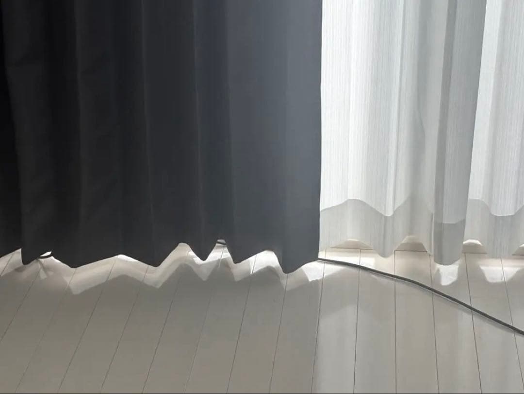 ニトリ オーダー 遮光カーテン 1級 ダークグレー