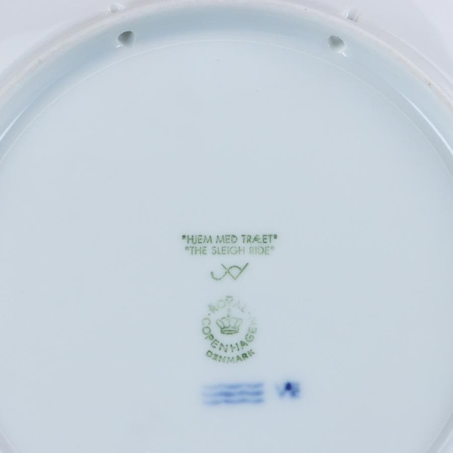 Y2549-34 ロイヤルコペンハーゲン イヤープレート 3枚セット