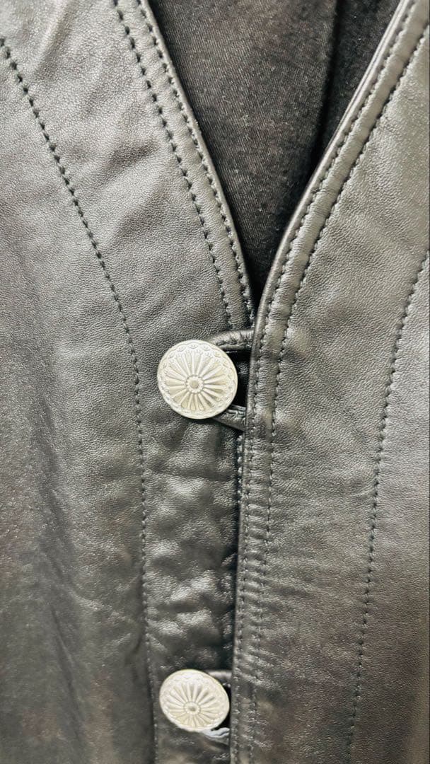 【週末価格】BAYBROOK× JAGROSE LEATHER VEST