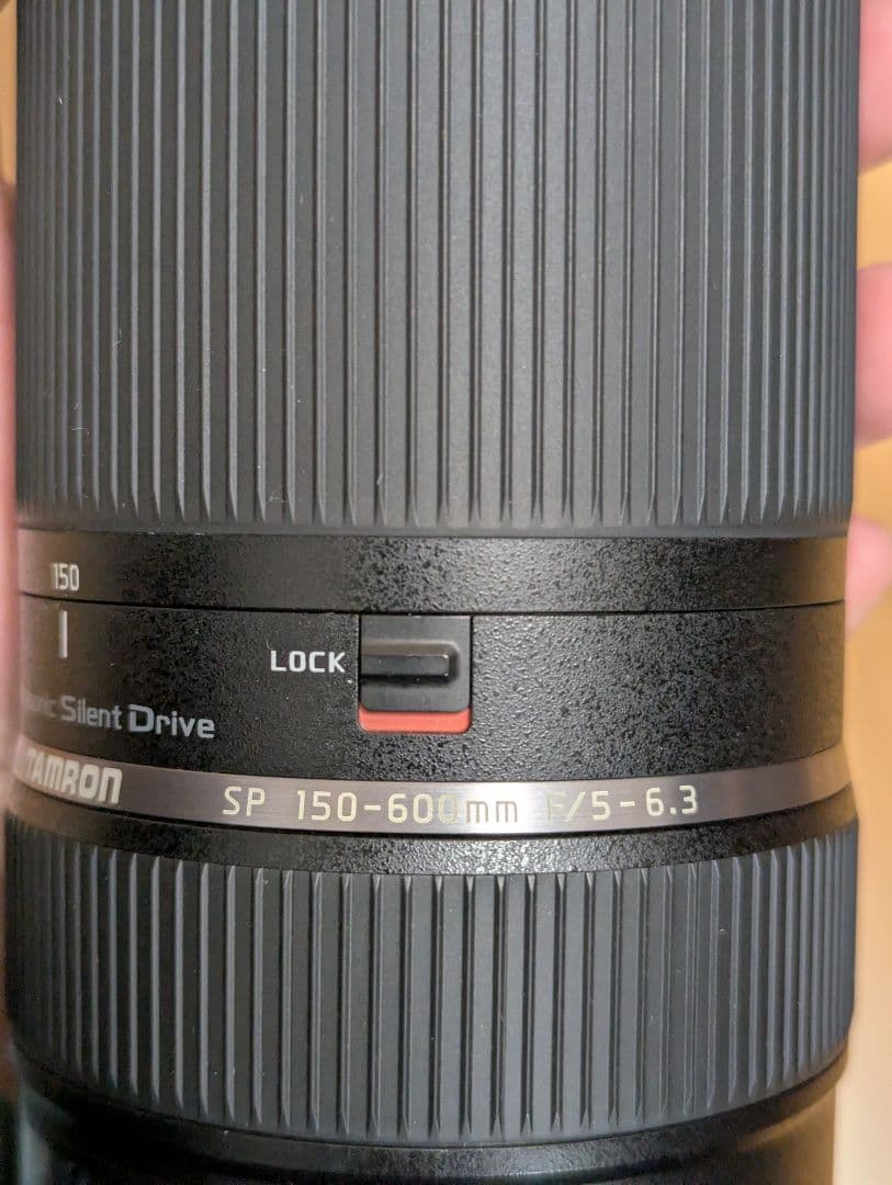 【ジャンク】タムロン 150-600mm F5-6.3 キャノン用 A011