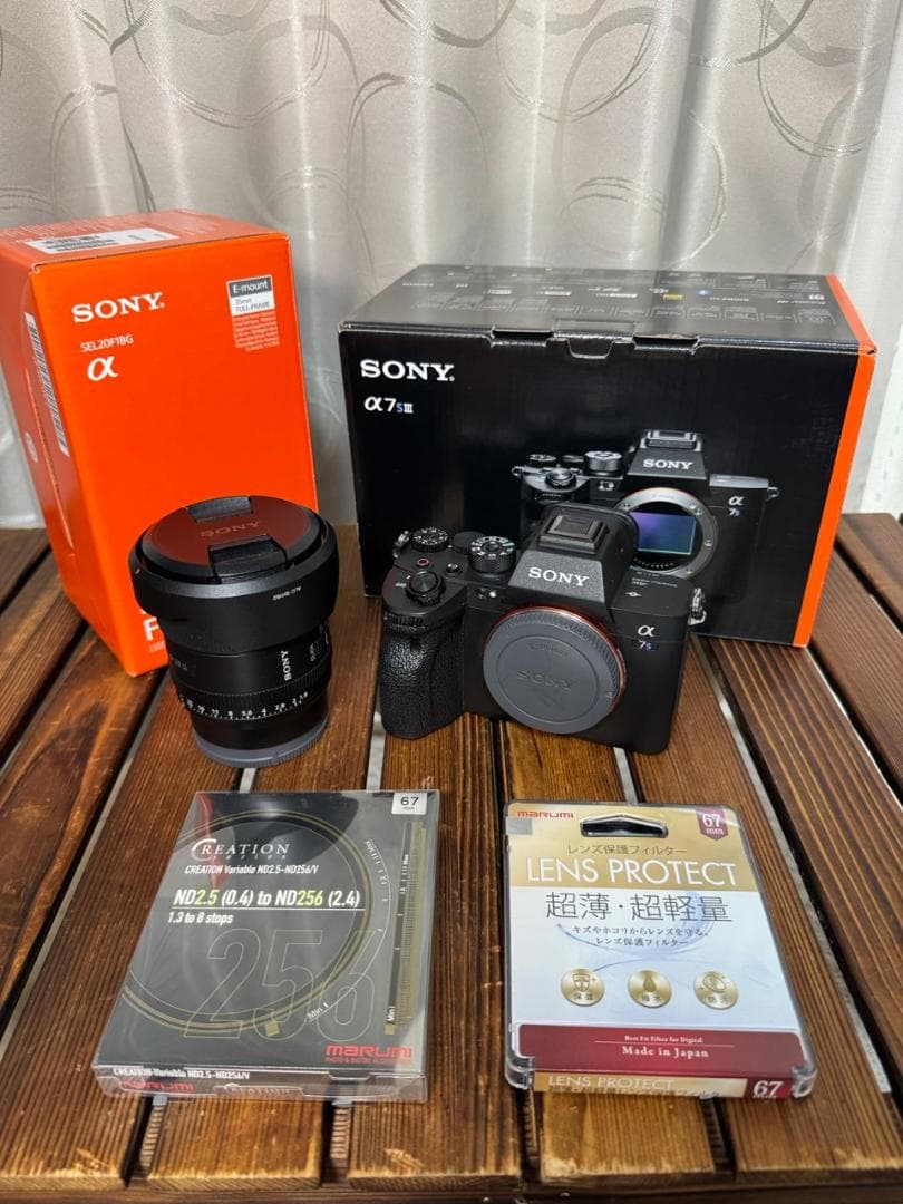 【最強動画セット】α7SIII + 20mmGレンズ + オマケ【総額73万】